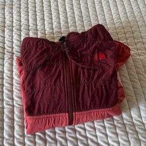 The North Face Burgundy and Coral Jacket